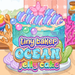 Tiny Baker Ocean Jelly Cake